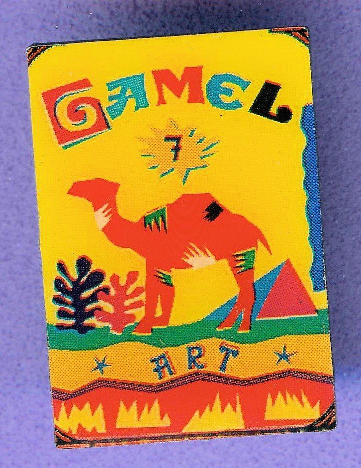 Camel Plaketten & Abzeichen: CAMEL  ART 7 – Gebraucht aus Winterthur von Sammleroase