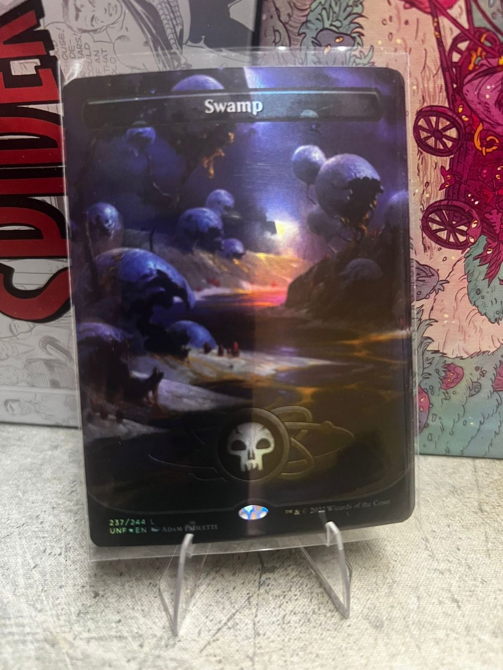 Magic The Gathering Carte collezionabili: Swamp Foil – Nuovo (secondo la descrizione) da Wilen b. Wollerau venduto da GarruksShop