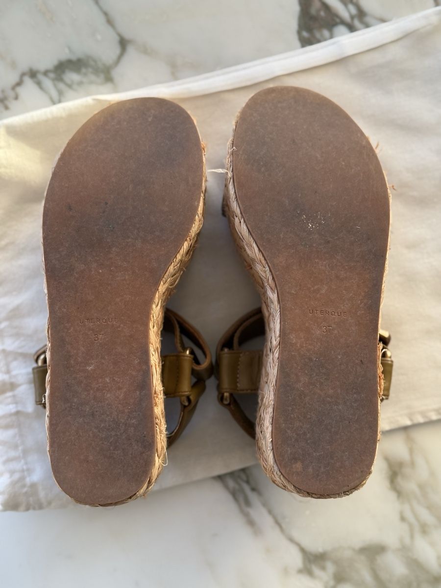 Scarpe da donna: Uterqüe Plateau-Sandalen 37 – Usato da Oberwil-Lieli venduto da Claudine_1988 3