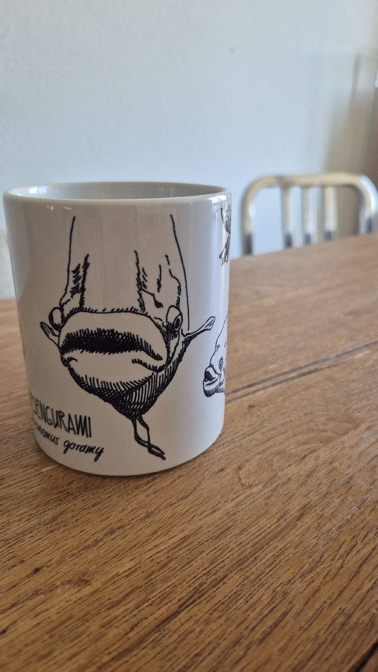 Tasses: Tasse weiss Fisch – D'occasion à Watt par sarahZH1995 1