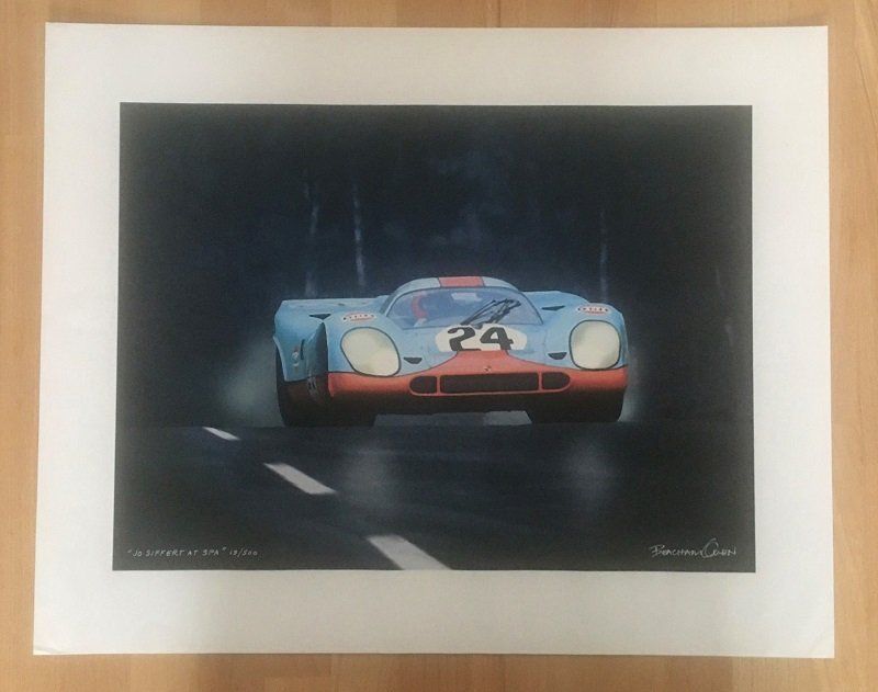 Grafica & Litografie: Lithografie Jo Siffert at Spa – Usato da Solothurn venduto da F1shop1