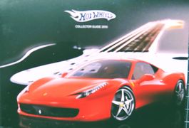 Kleiner Hot Wheels Ferrari Katalog von 2010