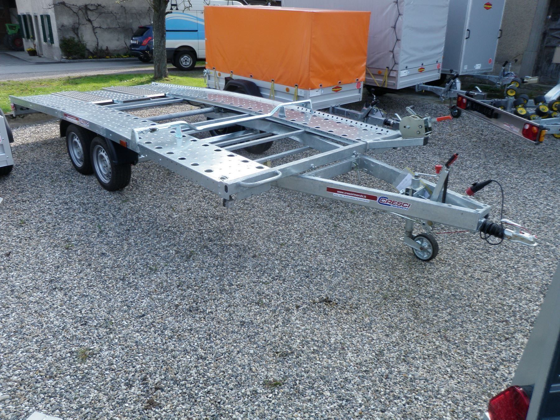 Cresci Rimorchi: Cresci PA30 Autotransporter – Nuovo e nell'imballaggio originale da Gunzgen venduto da HofmannAnhaenger 1