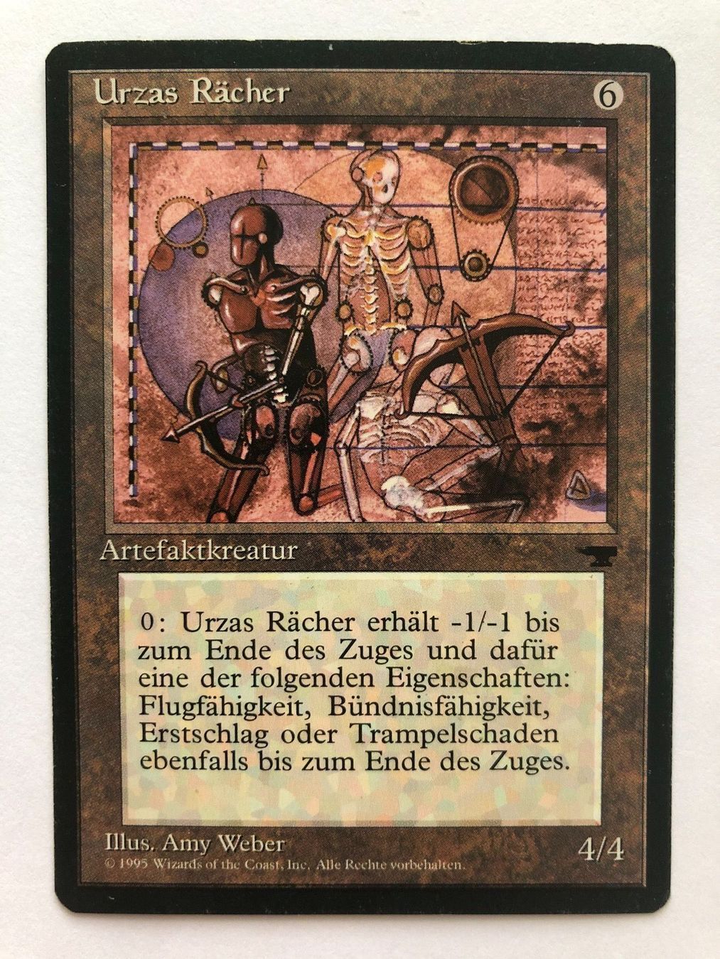 Cartoline: MTG - Urzas Rächer – Usato da Zürich venduto da T_H_O_M_A_S