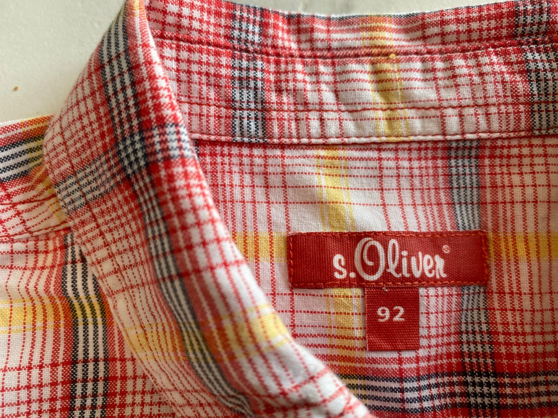 S.Oliver Chemises, T-shirts & Polos: S.Oliver Hemd kurzarm Grösse 92 – D'occasion à Wagen par 20Ricola18 1
