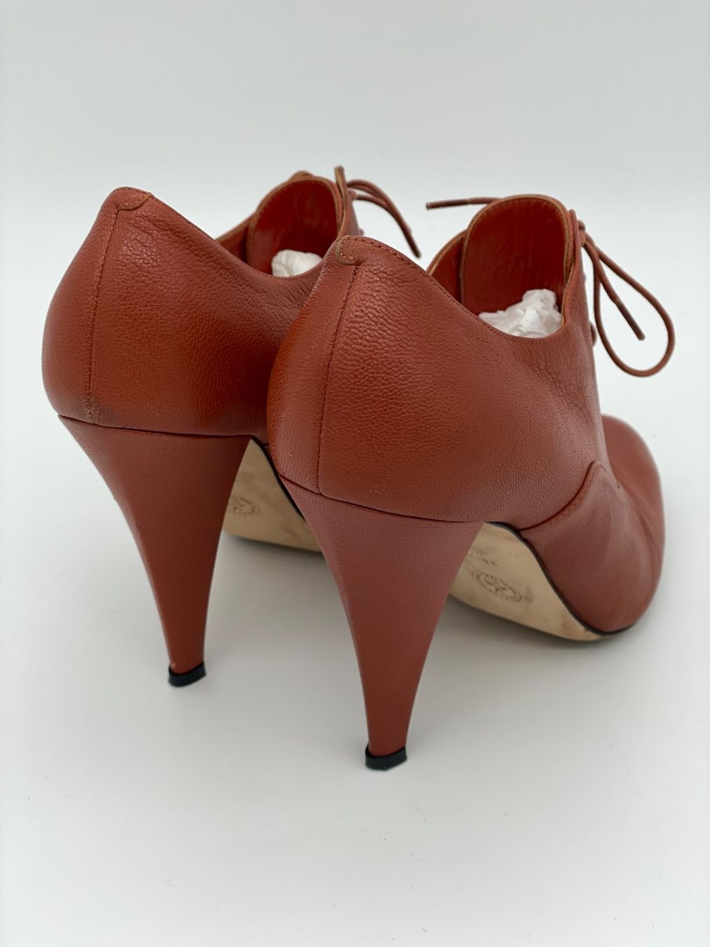 Bally Scarpe da donna: Bally Lace-Up Pump EU 38.5 Braun – Usato da Zürich venduto da shoe_shop 3