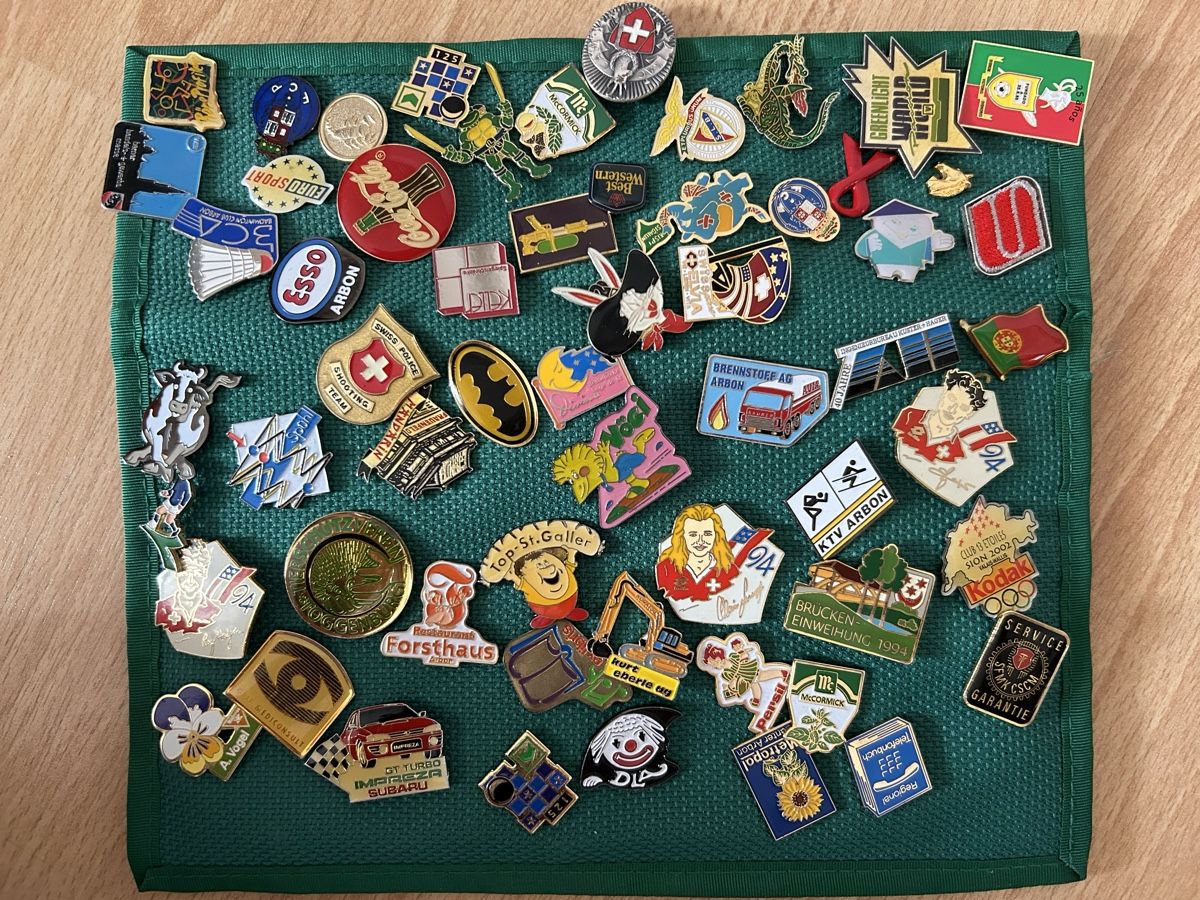 Placchette & Badge: Pins Sammlung – Usato da arbon venduto da auri4