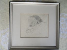 Ernst Morgenthaler  Bleistiftzeichnung  1887-1962