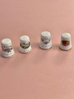 4 Royal Albert Fingerhüte Porzellan