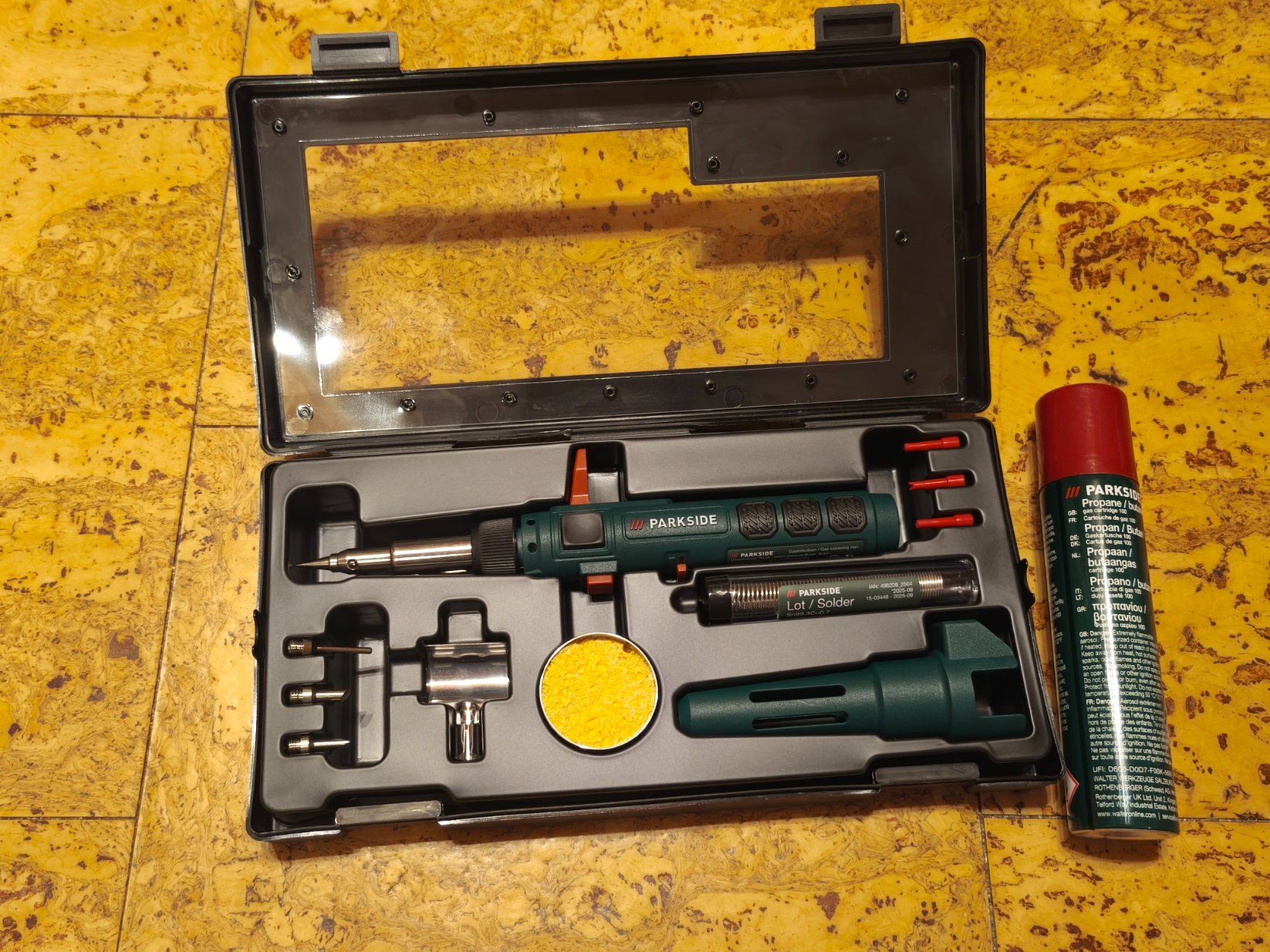 Parkside Löten & Schweissen: 3-in-1-Gaslötkolben-Set – Neu (gemäss Beschreibung) aus Embrach von Woeem 2