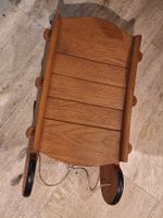Schlitten aus Eiche, Vintage