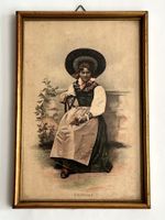 Stahlstich*Rahme Holz*unter Glas*Thurgau Schweiz*****
