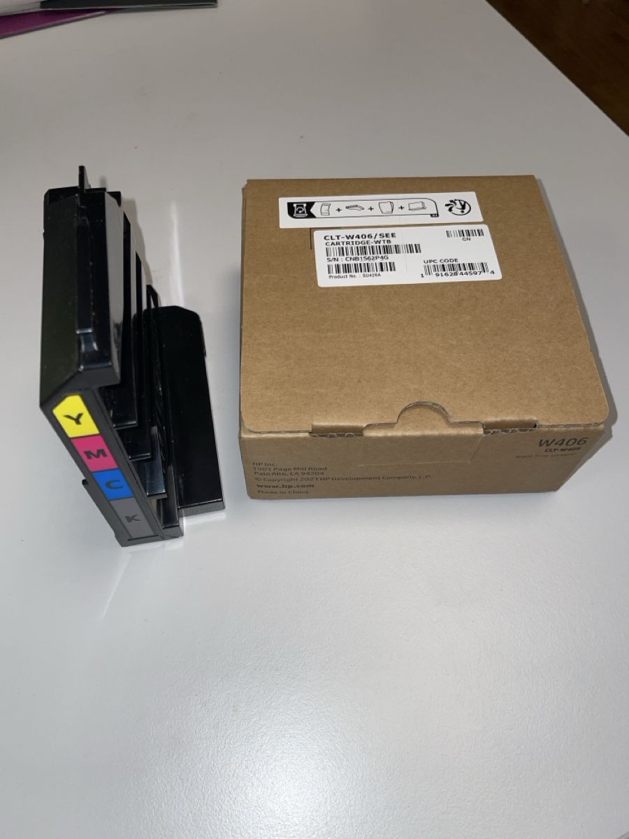 Resttonerbehälter Samsung + HP CLT-W406 neu (Neu und originalverpackt ...