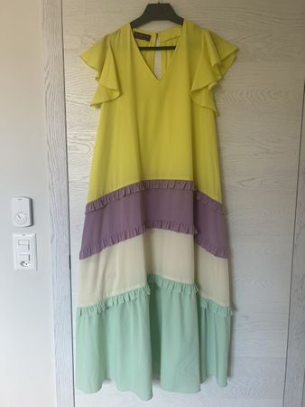 BABYLON Maxi Dress - Pastel Colors, perfect for Summer!