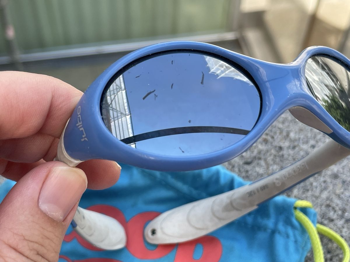 Julbo Occhiali & Lenti: Sonnenbrille Julbo LOOP blau mit Aufbewahrungsbeutel – Usato da luzern venduto da plueschmors. 4