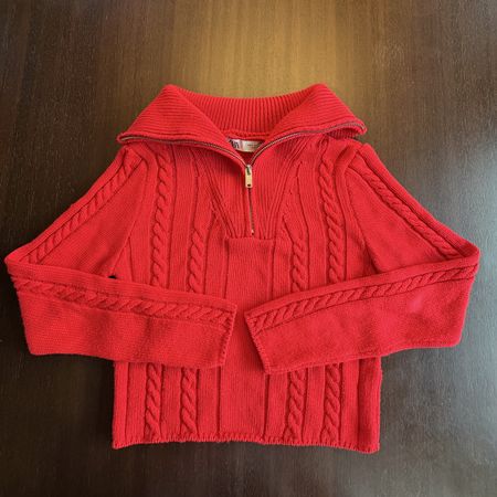 ZARA HALFZIP XS