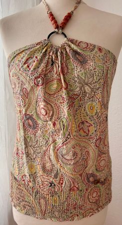 Chapati Design Berlin, Neckholder Top S 36, fair, beige
