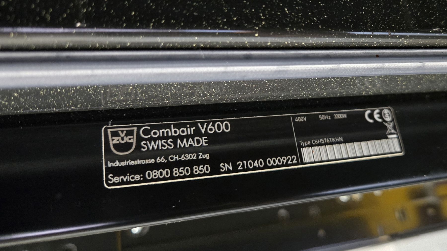 V-Zug Backöfen: V-Zug Combair V600 Einbaubackofen Nero 55cm – Gebraucht aus Rümlang von Idre 5