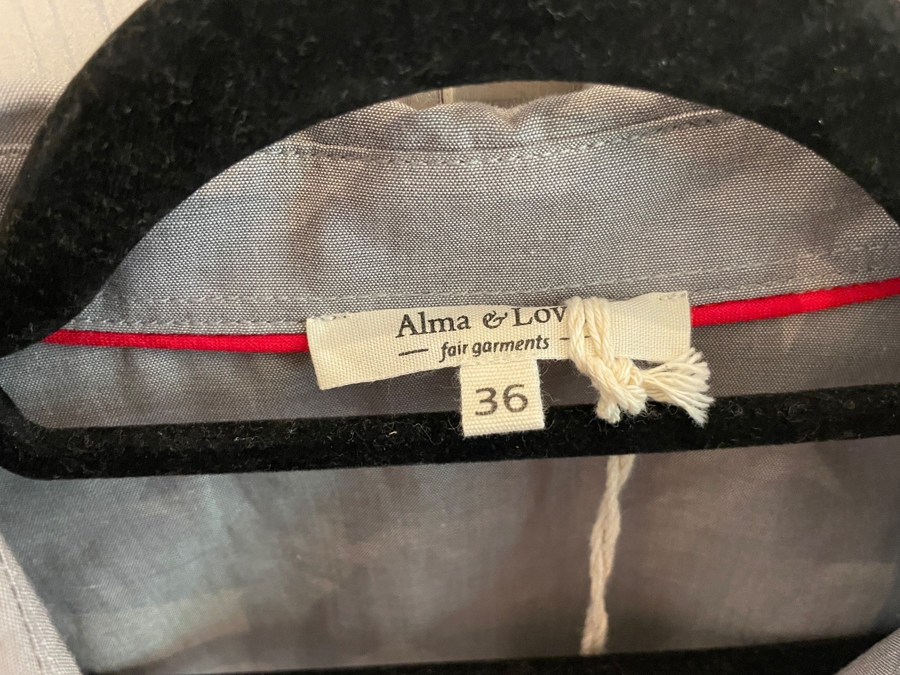 Vestiti: Neu Hemdkleid Alma & Lovis, 36 grau – Nuovo e nell'imballaggio originale da Basel venduto da non_vn79 2