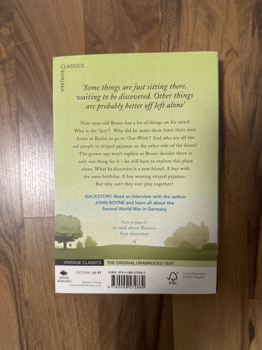 Libri: "The Boy in the Striped Pyjamas" – Usato da Baden venduto da viv_99 1