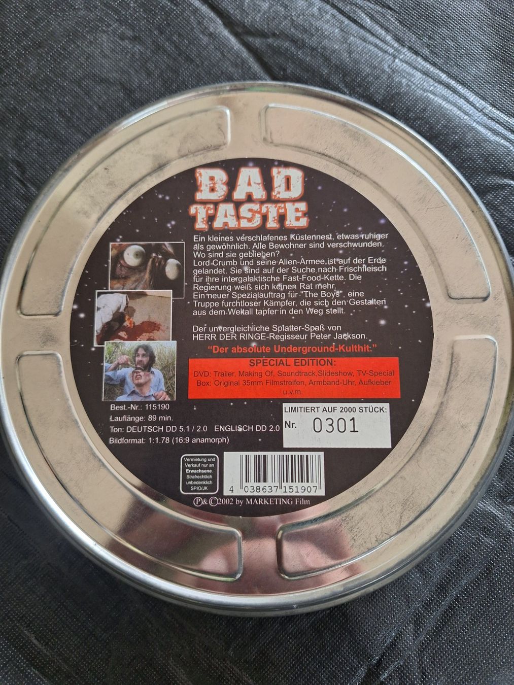 Tutti i DVDs: Bad Taste Spezial Edition Limitiert – Usato da Spiez venduto da bovbjerg02 1