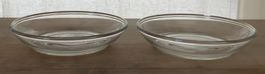 7 Glasteller / Glasschalen – Made in France