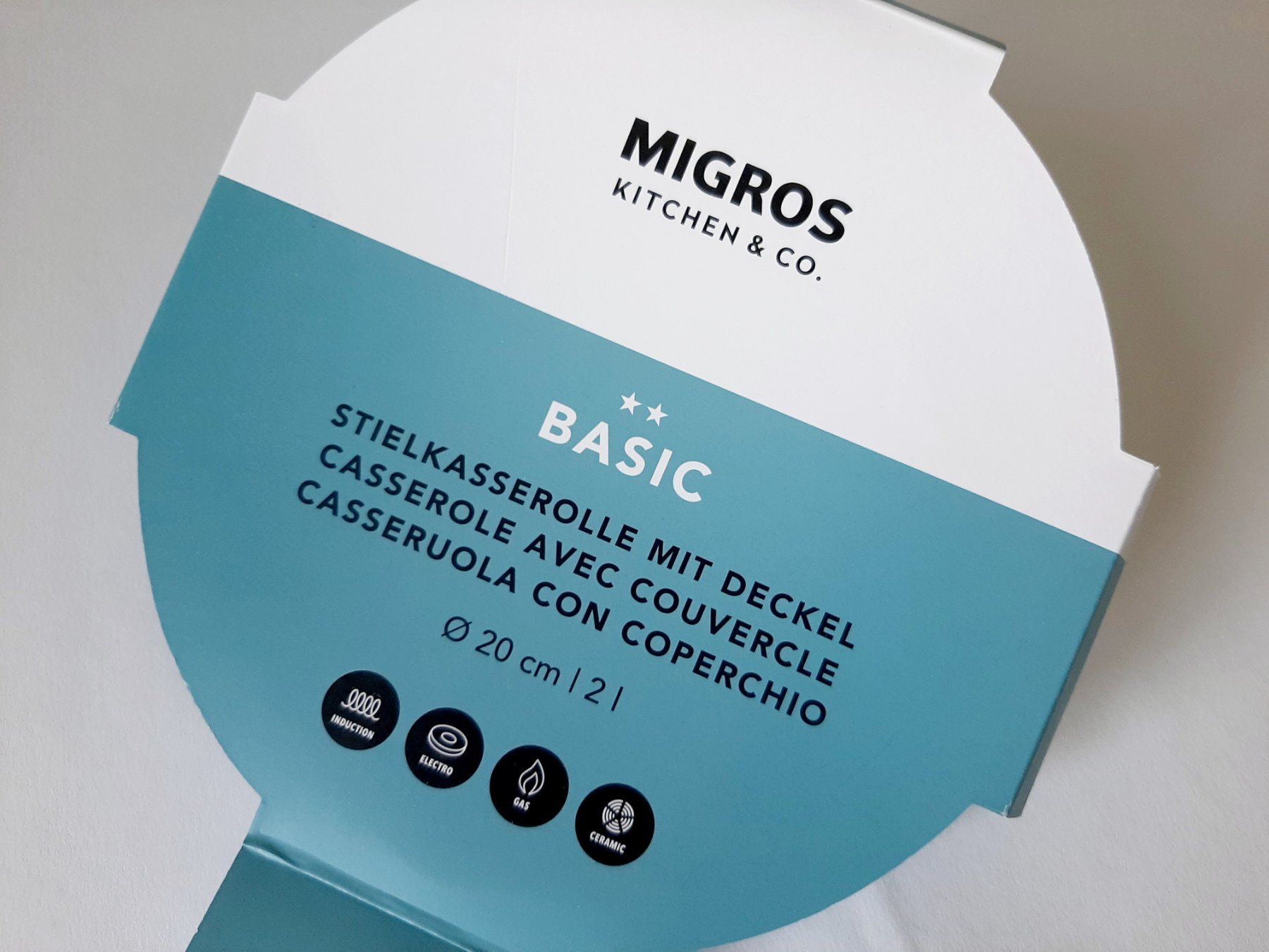 Migros Pfannen: Pfannendeckel 20cm Basic Migros neu – Neu (gemäss Beschreibung) aus Flaach von maj_w_ 1