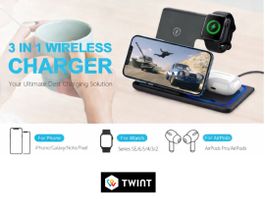 Wireless Charger, fast 3in1(15w)