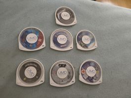 7 UMD / PSP TITEL