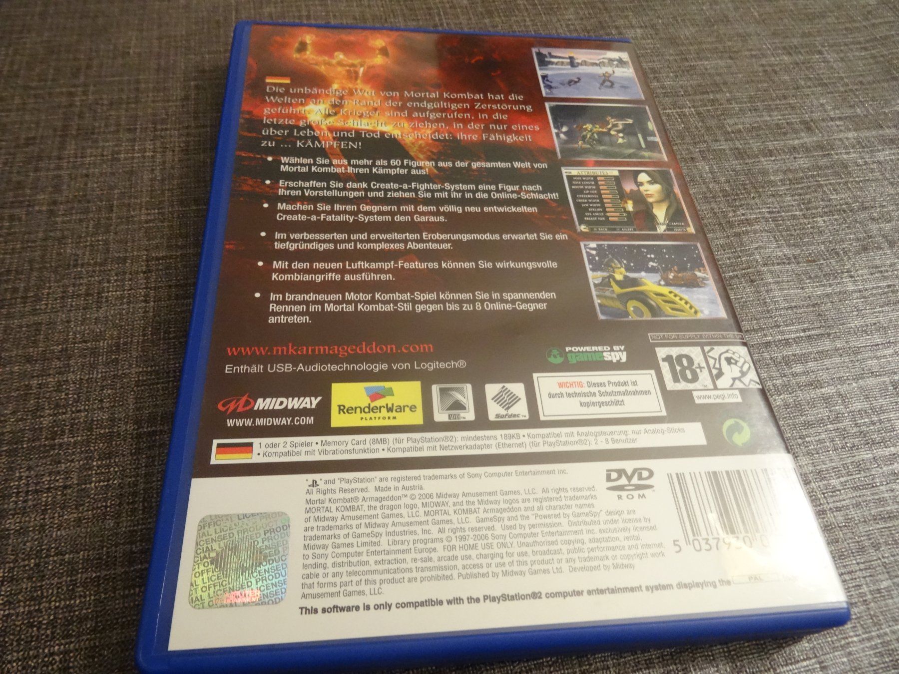 Sony Giochi: PS2 Mortal Kombat Armageddon PS2 – Usato da Olten venduto da Disc-Ausverkauf 2