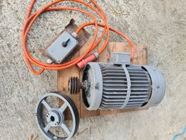 15kW 20PS Antriebsmotor mit Sterndreieckschalter, Riemenräde