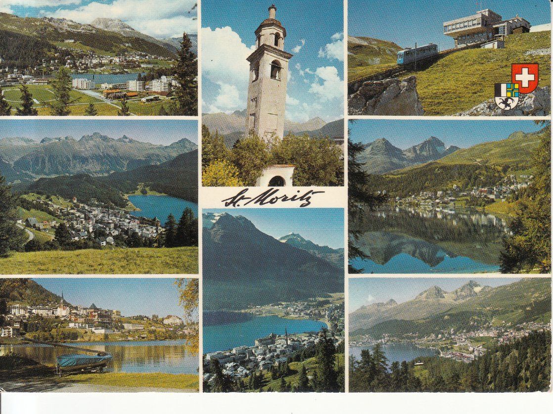 Cartoline postali: St. Moritz 1975 – Usato da Bürglen TG venduto da StampGraf