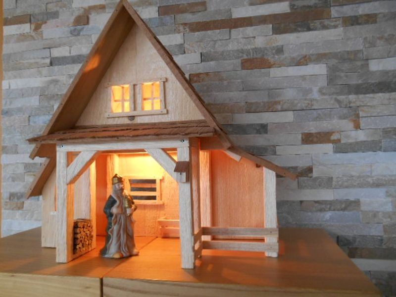 Weihnachtskrippe Holz Kaufen auf Ricardo