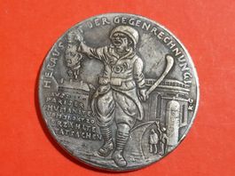 Medaille 1921, Deutsche Kriegsverbracher Leipzig, 36mm