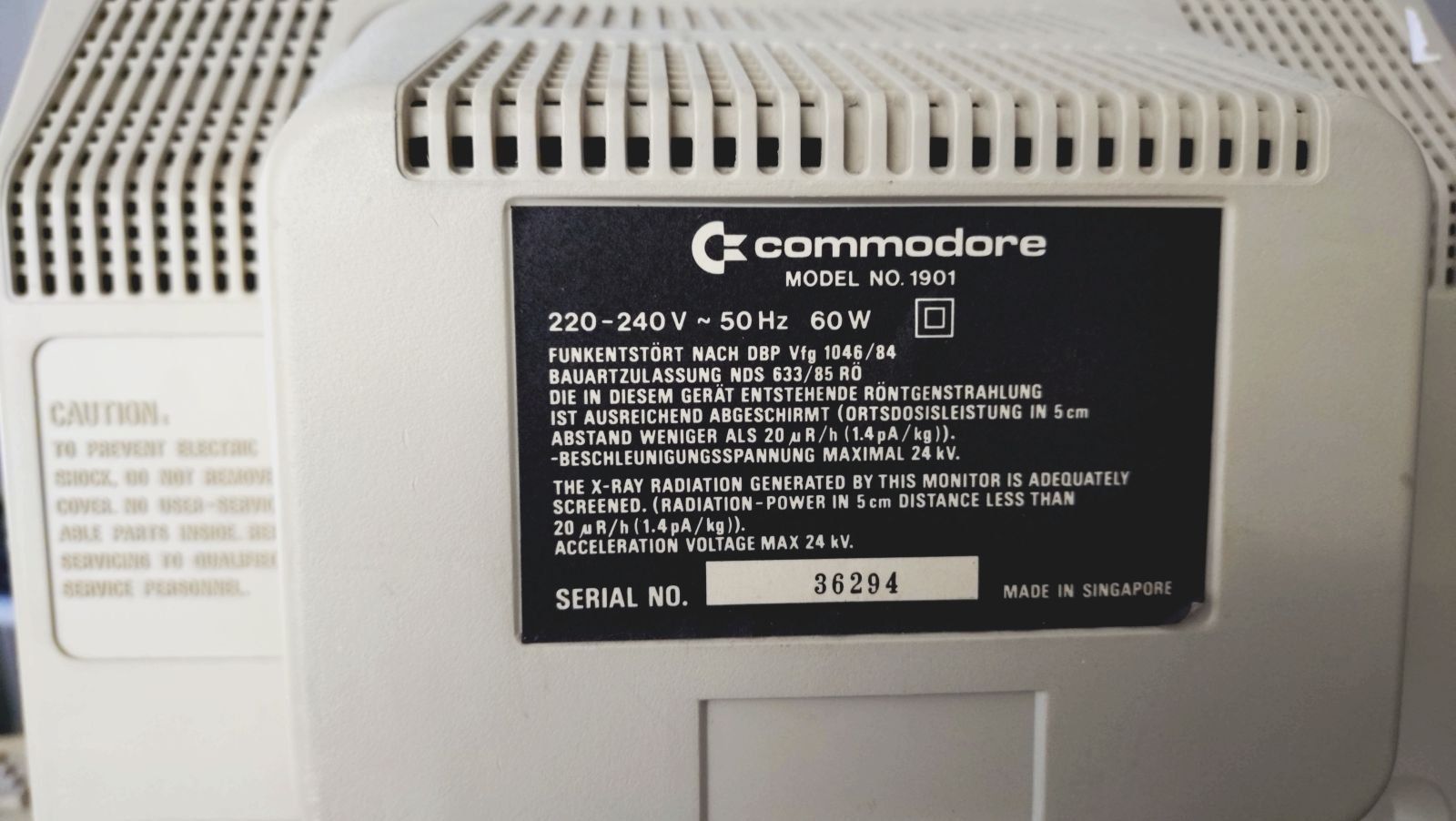 Commodore PCs: Commodore C128D & Commodore 1901 – D'occasion à Grüningen par Stargazer 6