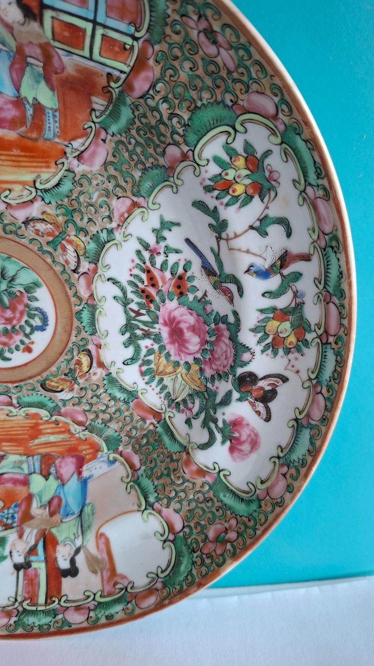 Piatti: Antiker chinesischer Teller Ø 24cm – Usato da Opfikon venduto da Diversamente 2