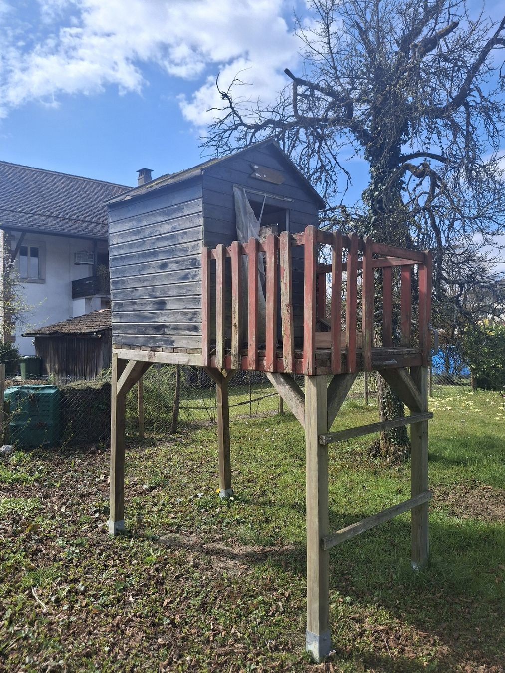 Spielhäuser: Tolles Baumhaus für Kinder - Abenteuer im Garten! – Gebraucht aus Dotzigen von gra_v2q2 2
