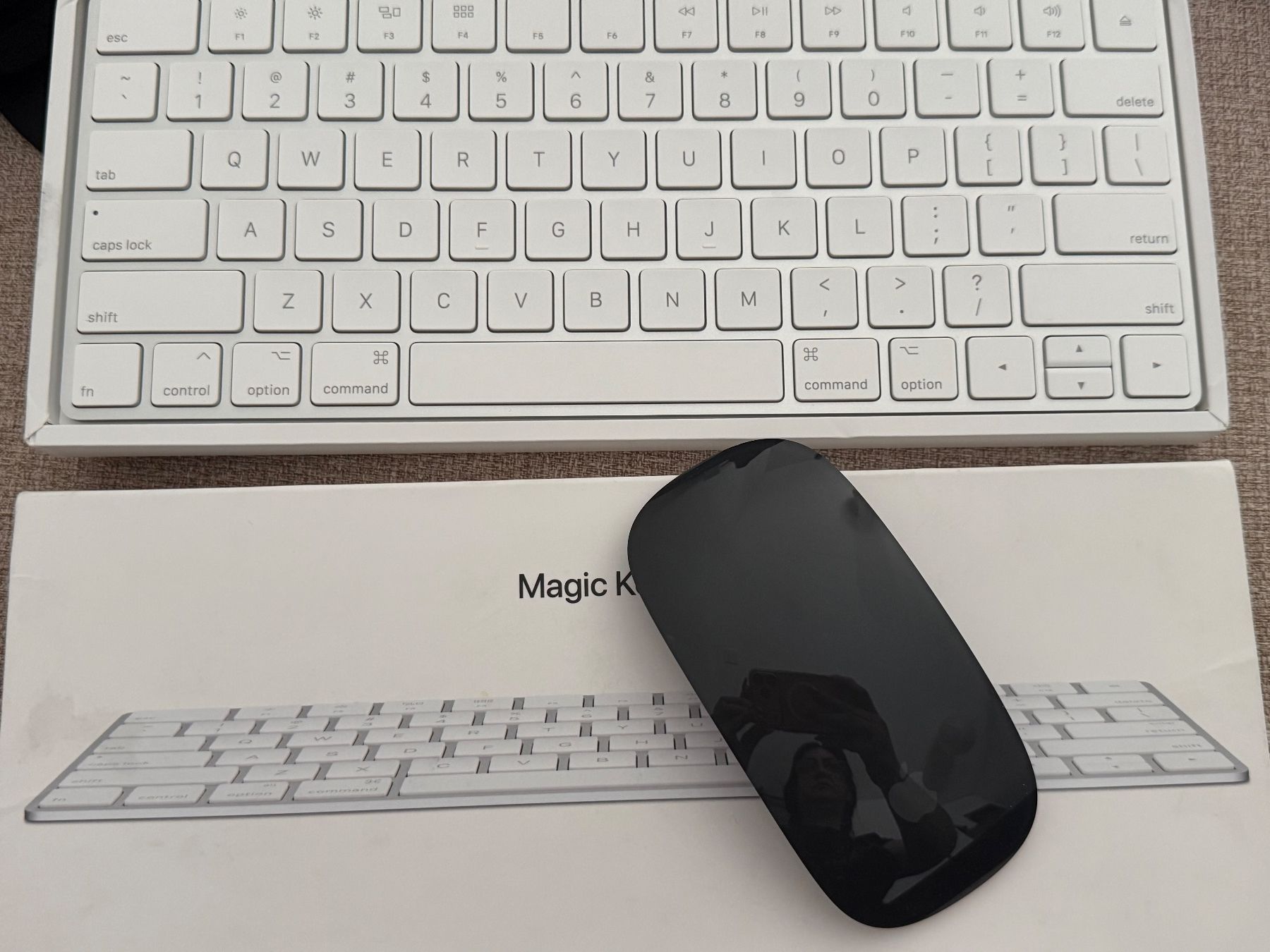 Apple Tastiere: Apple Magic Keyboard und Magic Mouse – Nuovo (secondo la descrizione) da Fribourg venduto da mal_fq2y 1