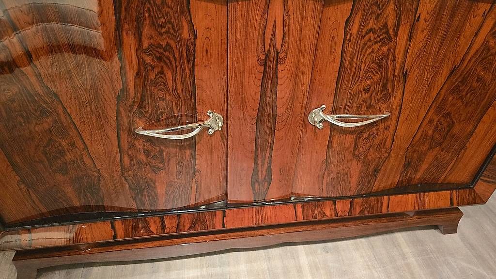 Credenze: Enfilade art deco palissandre de Rio – Usato da Mollens VD venduto da espritartdeco 5