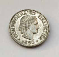 1880 10 Rappen vz+