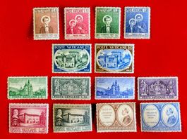 VATIKAN JAHRESAUSGABE KOMPLETT 1957** POSTFRISCH