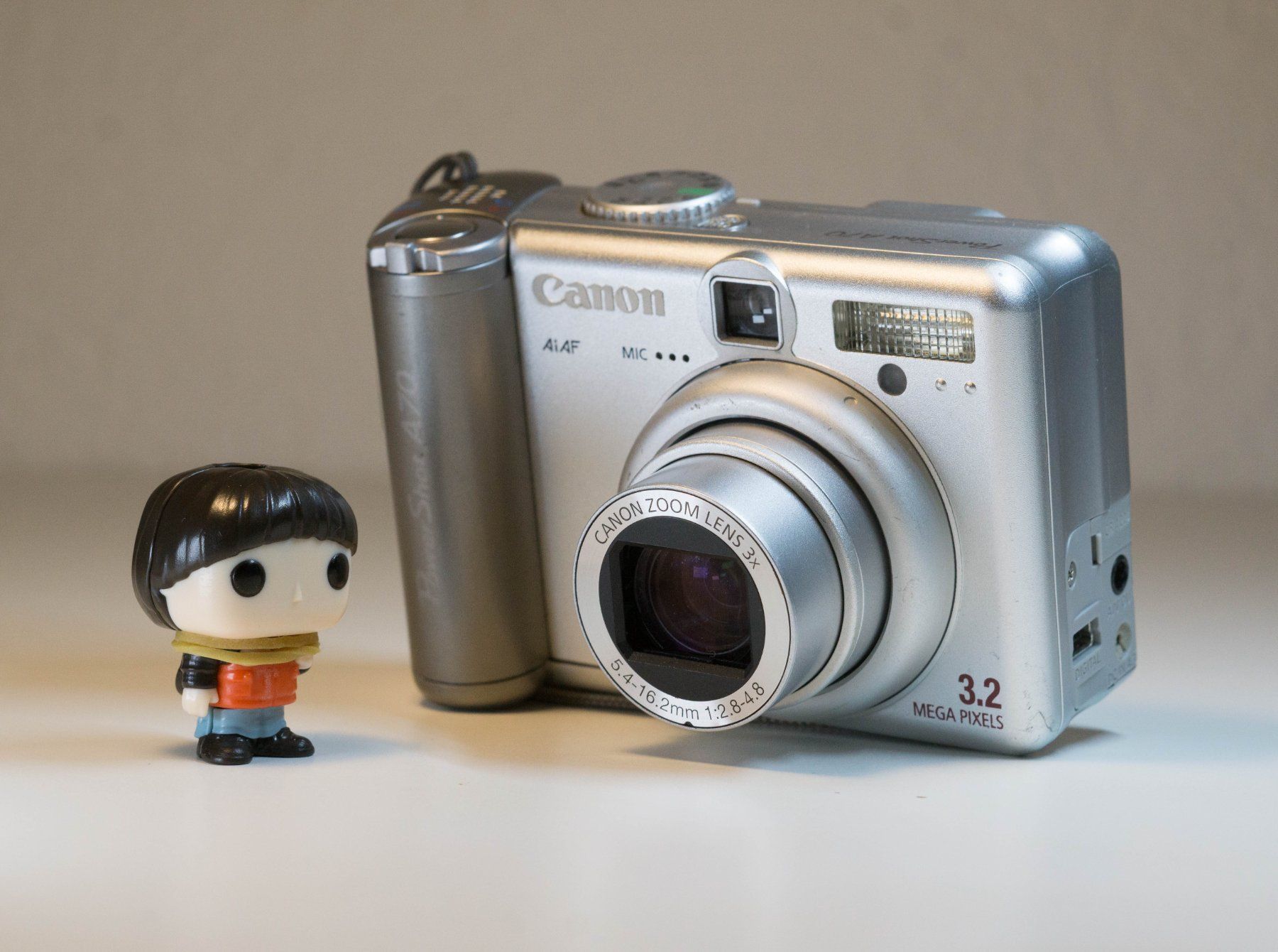 Canon Appareil photo: Canon PowerShot A70 3.0MP Digital Camera - Silver – D'occasion à Thörishaus par vintagger