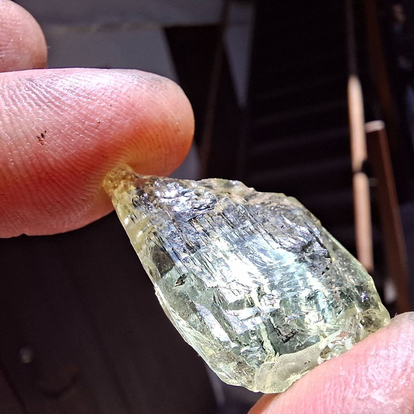 Mineralien & Heilsteine: Heliodor Kristall – Gebraucht aus Schaffhausen von Lucas8677