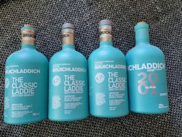 Bruichladdich Leere Flaschen 
