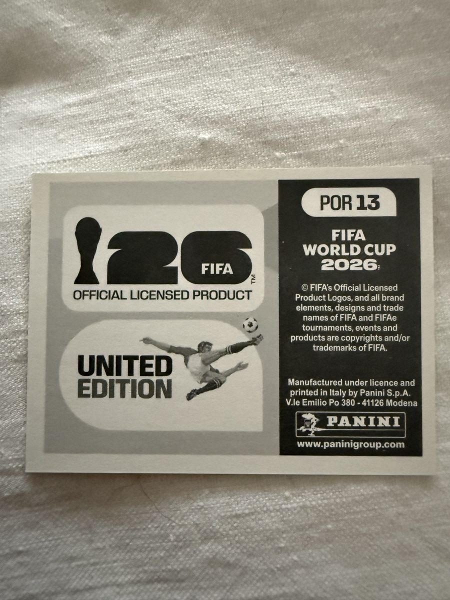 Panini Carte collezionabili: POR13 Panini Sticker – Nuovo (secondo la descrizione) da Amriswil venduto da ALETAL 1