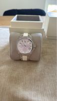 Michael Kors Uhr Damen – Weiss/Silber mit Strass.