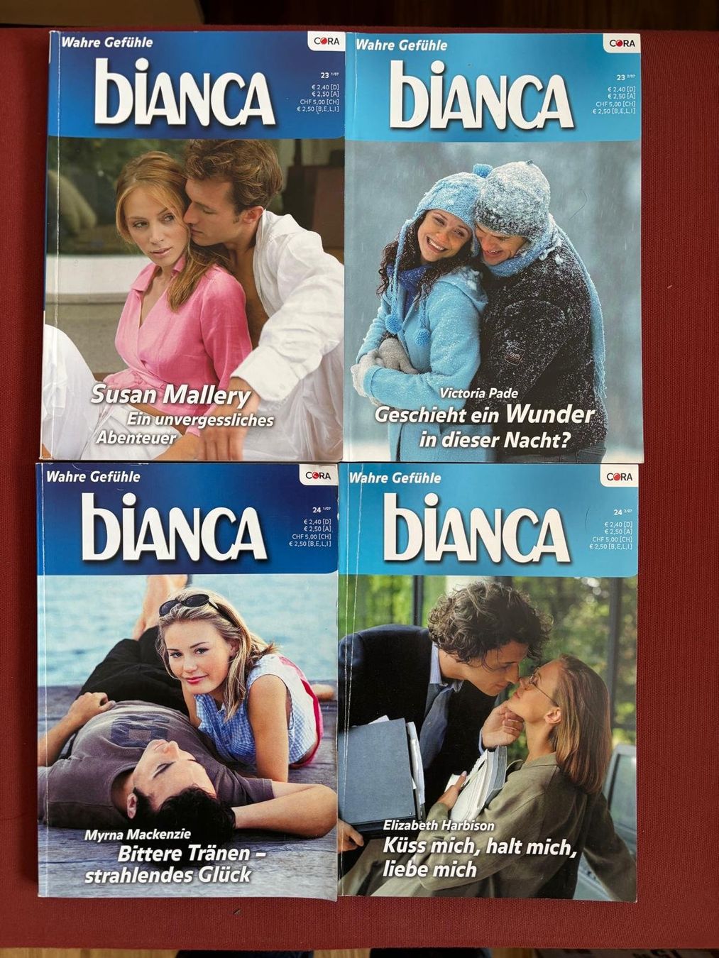 Libri: BIANCA - Liebesromane - Wahre Gefühle / 4 Romane – Usato da Schaffhausen venduto da buecherlaus-fortuna