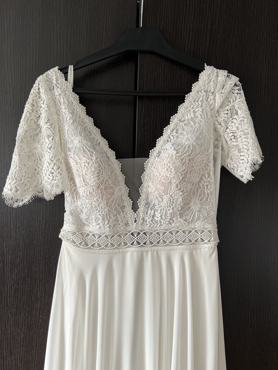 Kleider: Brautkleid Gr. 36 Boho – Neu (gemäss Beschreibung) aus Erlach von sch_w9np 3