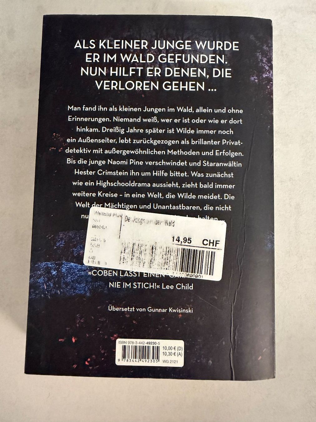 Bücher: Harlan Coben - Der Junge aus dem Walde – Gebraucht aus Geroldswil von Jeremy11 1