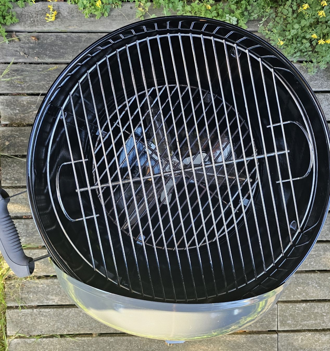 Weber Griglie: Weber Rundgrill grau – Usato da Steinebrunn venduto da sassi31 2